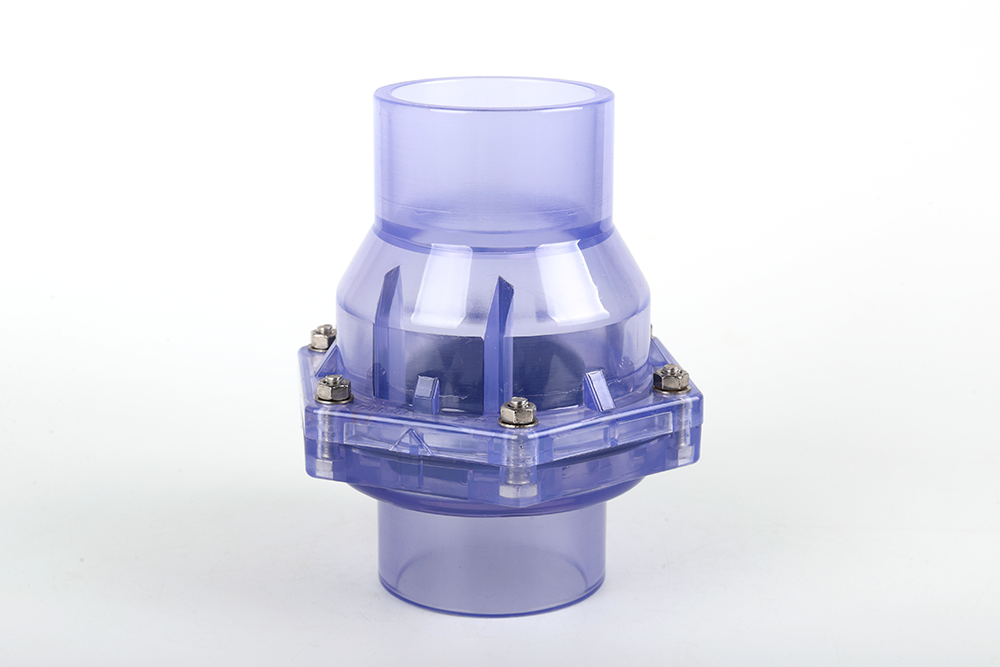 济源透明翻板式止回阀